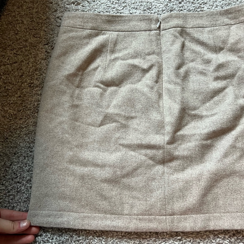 Wool Jcrew skirt